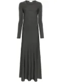 MRZ lurex flared dress - Grey