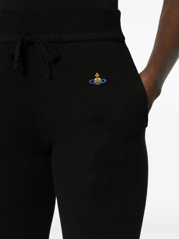 Vivienne Westwood Velour Orb Logo Pants