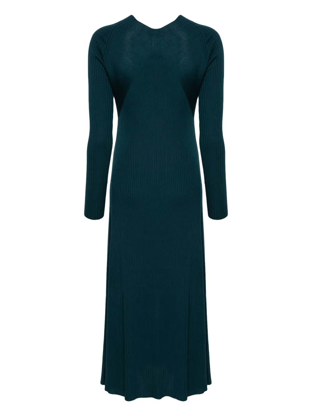 MRZ ribbed-knit dress - Blauw