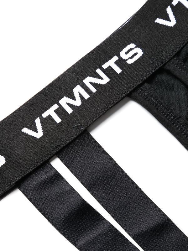 VTMNTS logo-waistband Cotton Jockstrap - Farfetch