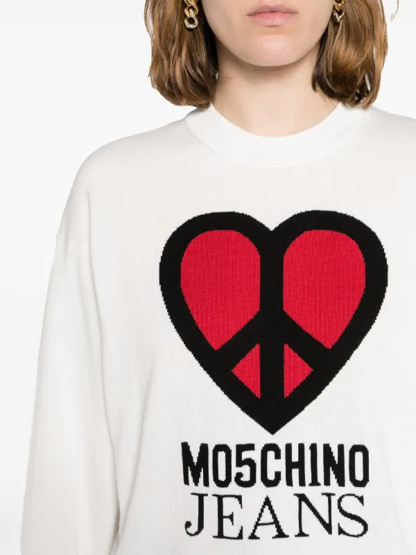 Moschino peace shop jumper