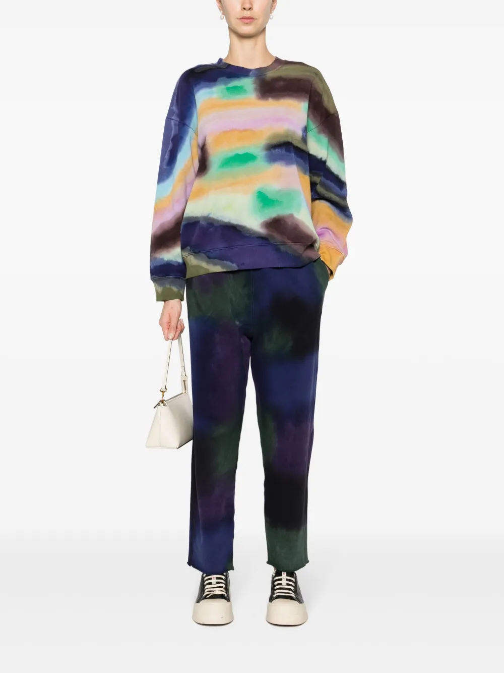 Raquel Allegra Katoenen sweater - Blauw