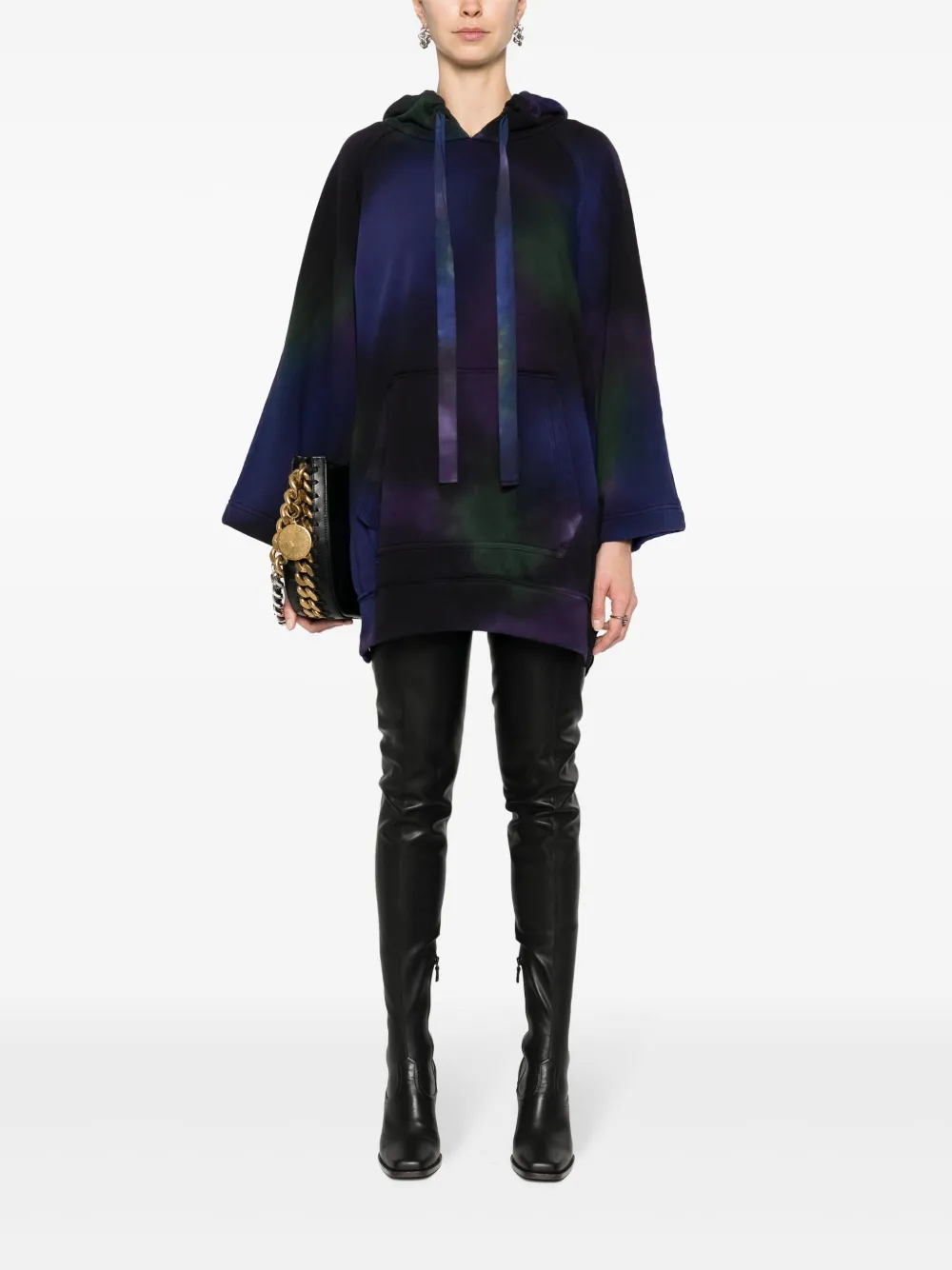 Raquel Allegra Hoodie met camouflageprint - Blauw