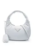 Prada mini leather top handle bag - Grey