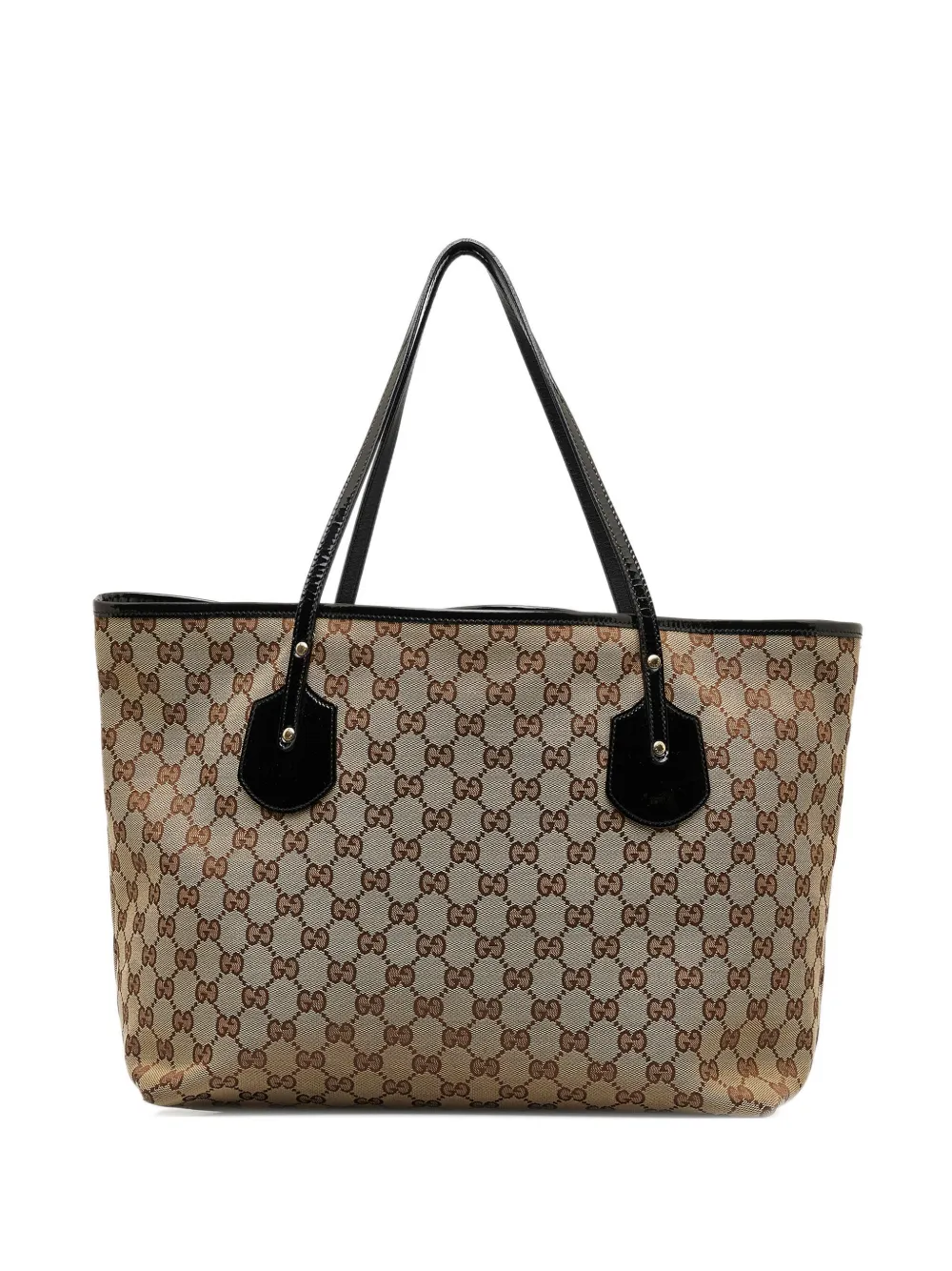 Gucci Pre-Owned 2000-2015 Gucci GG Canvas Jolie Tote Bag - Bruin