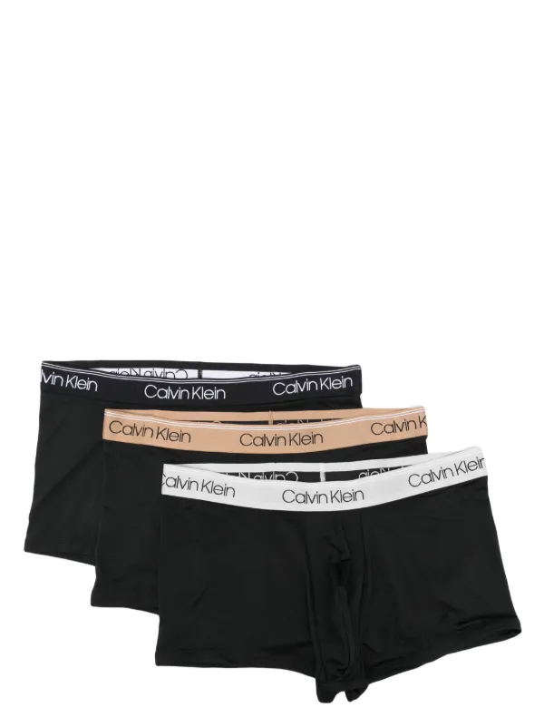 Calvin Klein logo-waistband slip-on Briefs (set Of three) - Farfetch