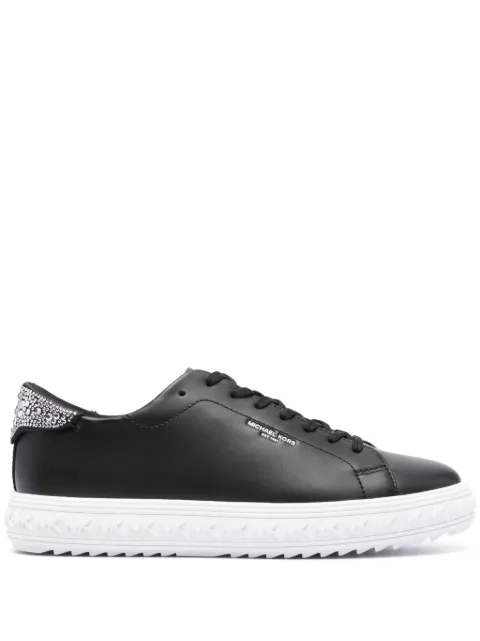 Michael Michael Kors baskets en cuir à logo imprimé 