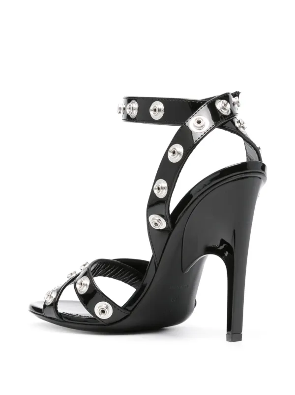 Studded faux hot sale leather sandals