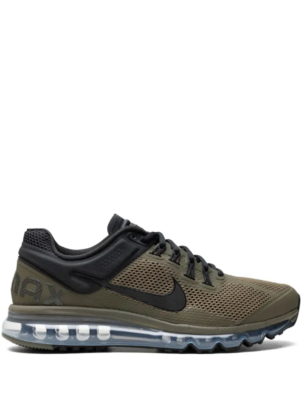 Nike Air Max 2013 Olive Black Sneakers Green FARFETCH ID