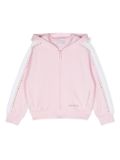 Monnalisa Minnie-print zip-up hoodie - Pink