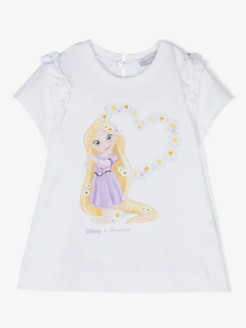 Monnalisa playera con estampado gráfico de Givenchy Kids x Disney