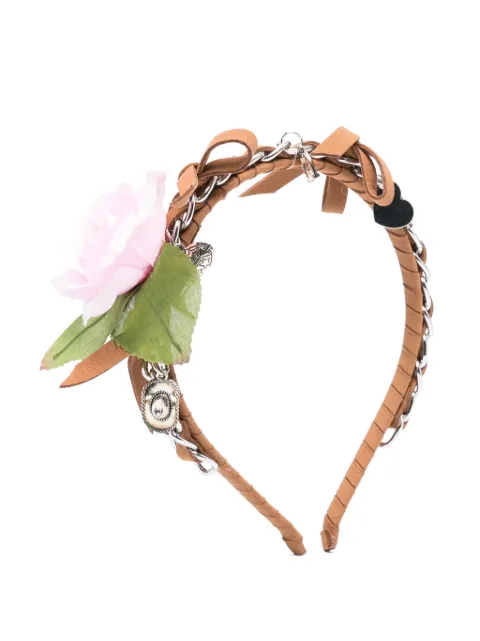 Monnalisa charm-embellished headband