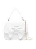 Monnalisa bow-detail shoulder bag - White