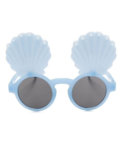 Monnalisa shell-shape sunglasses