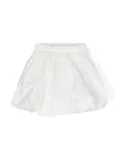 Monnalisa puffball taffeta skirt - White
