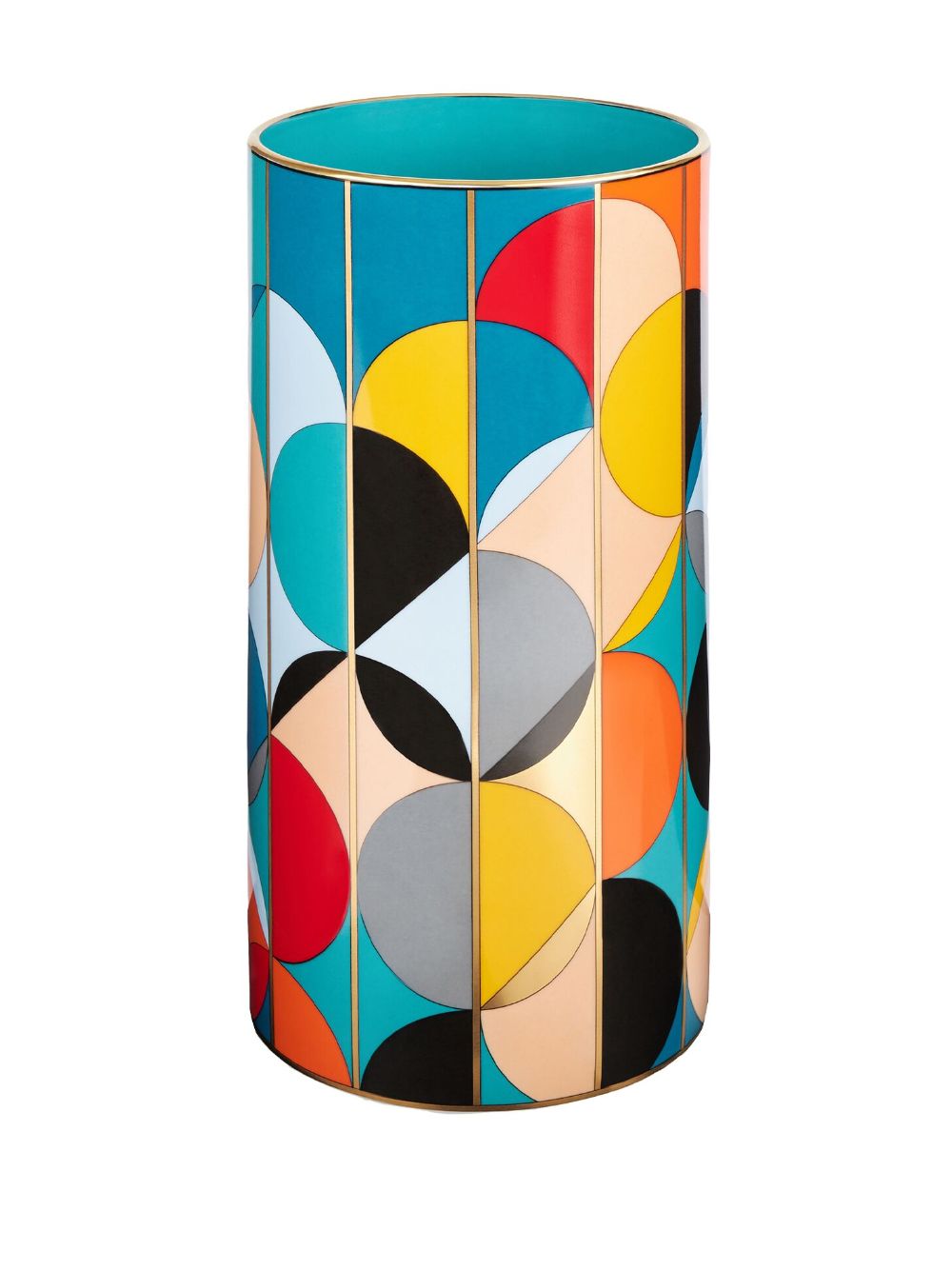 VISTA ALEGRE LARGE FUTURISMO PORCELAIN VASE 