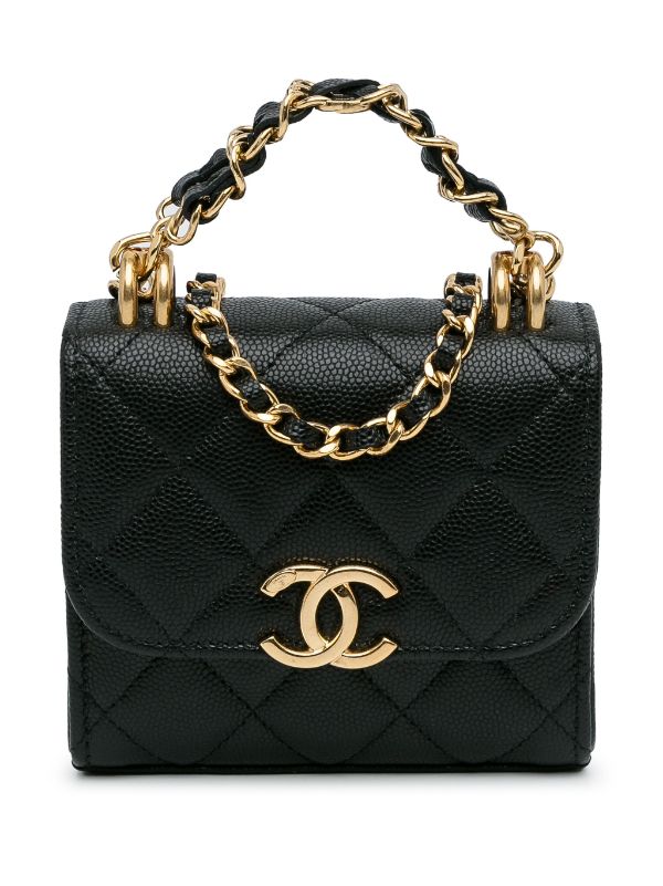 CHANEL Pre-Owned 2000's CC Quilted Bag - Farfetch