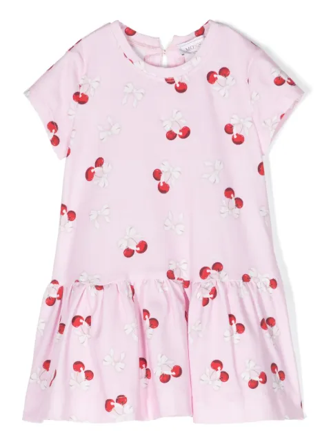 Monnalisa vestido con moños estampados