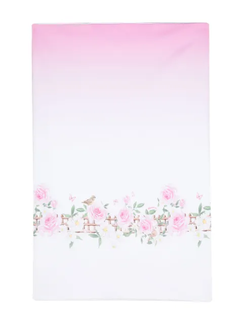 Monnalisa bird house-print blanket