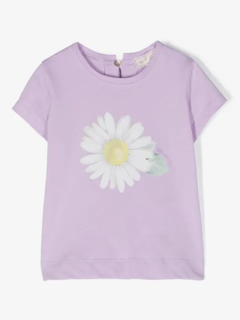 Monnalisa St. Daisy floral-print T-shirt