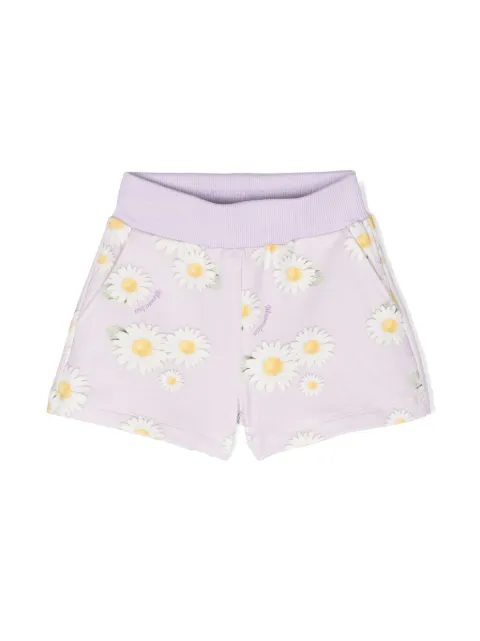 Monnalisa shorts con margaritas estampadas