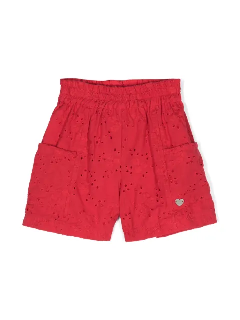 Monnalisa broderie-anglaise shorts