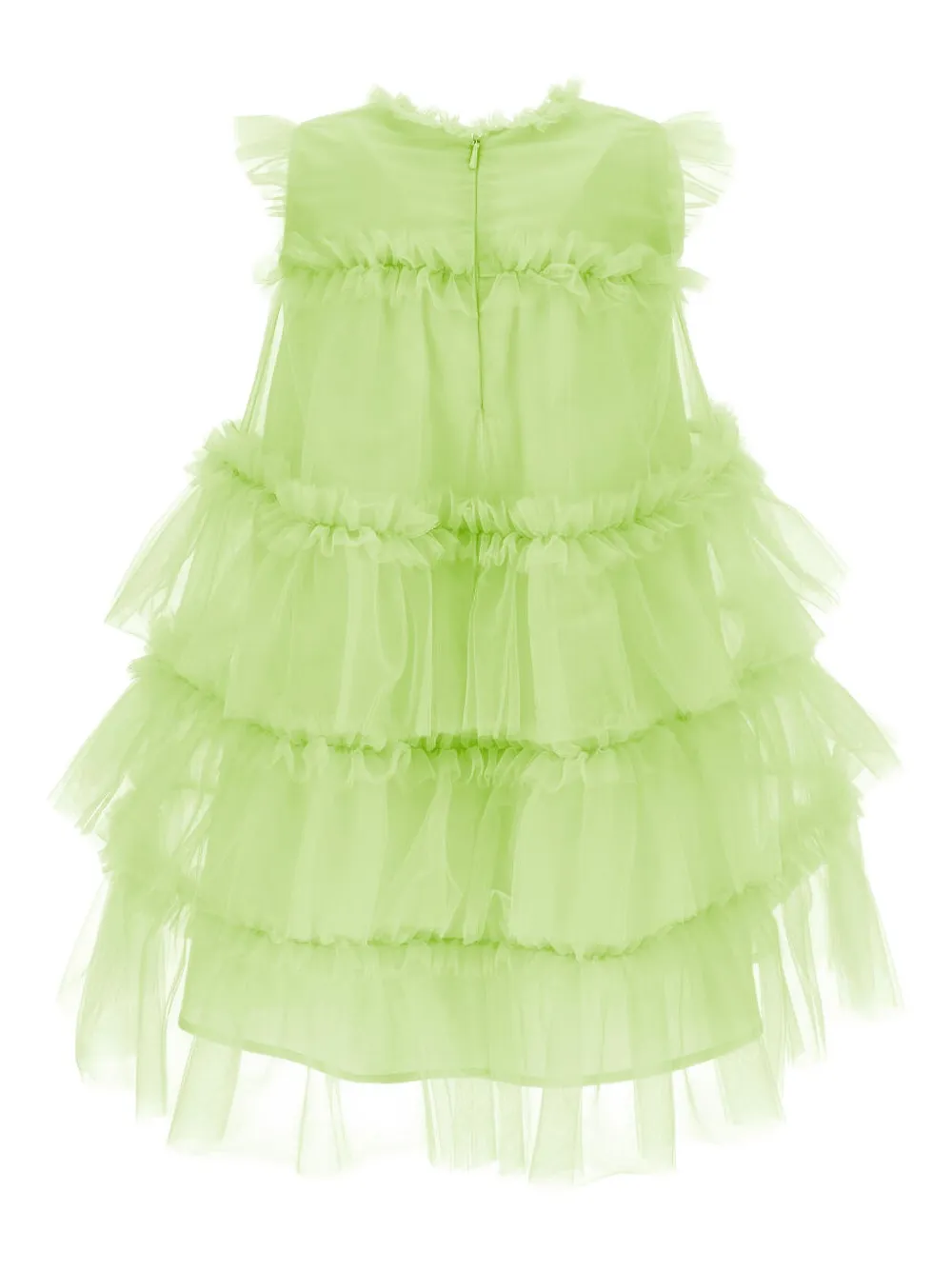 Monnalisa layered ruffled tulle party dress | Girls Party & Special Occasion Dresses | Image 2