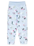 Monnalisa graphic-print track pants - Blue