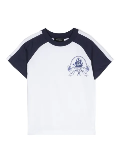 Monnalisa playera con estampado náutico