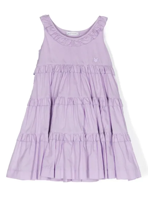 Monnalisa ruffled flared dress