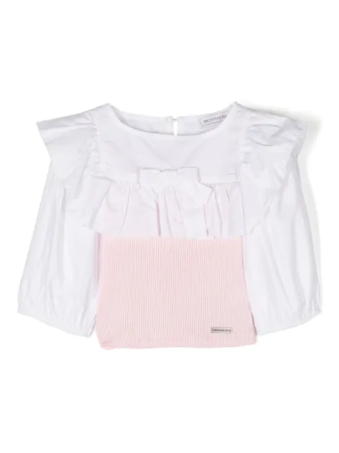 Monnalisa blusa con volantes