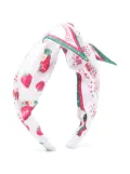 Monnalisa bow-detail headband - White