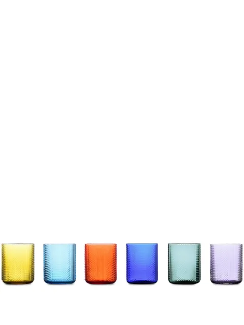 Ichendorf Milano Kokhi glass tumblers (set of six)