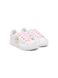 Monnalisa Disney-print sneakers - White