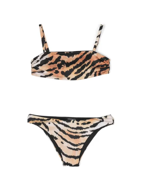 Monnalisa leopard-print bikini