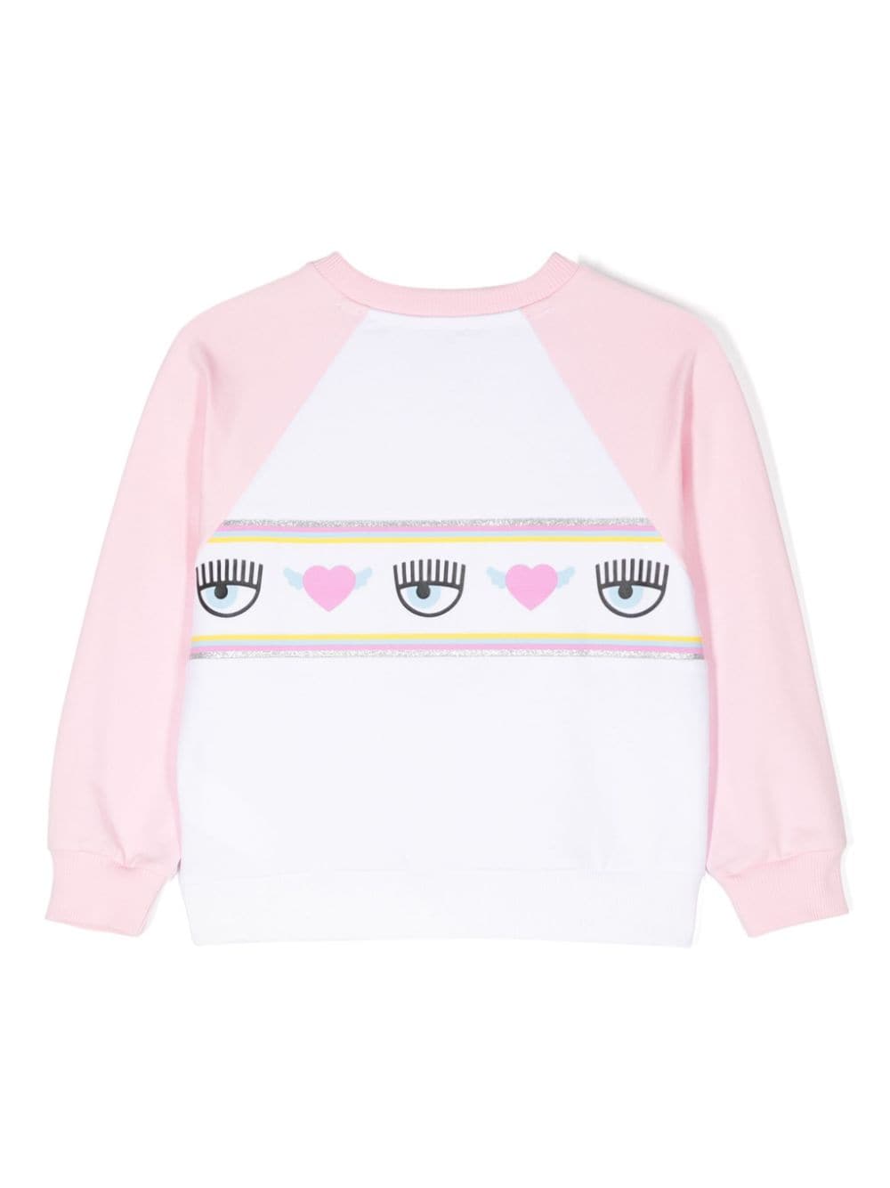 Chiara Ferragni Kids Sweater met print Wit