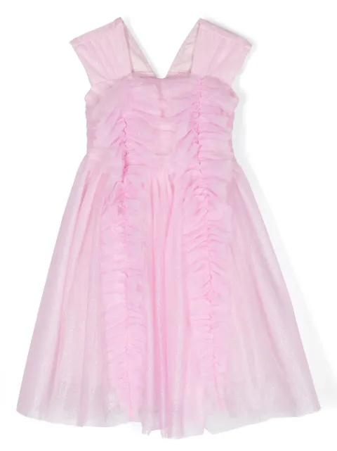 Monnalisa vestido con motivo de glitter