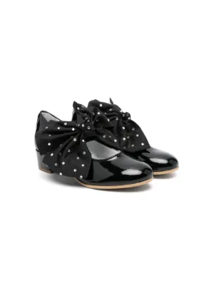 Oversized 2025 bow shoes