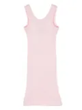 Monnalisa ribbed tank dress - Pink