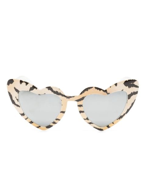 Monnalisa heart-shape frame sunglasses