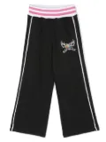Chiara Ferragni Kids logo-print track pants - Black