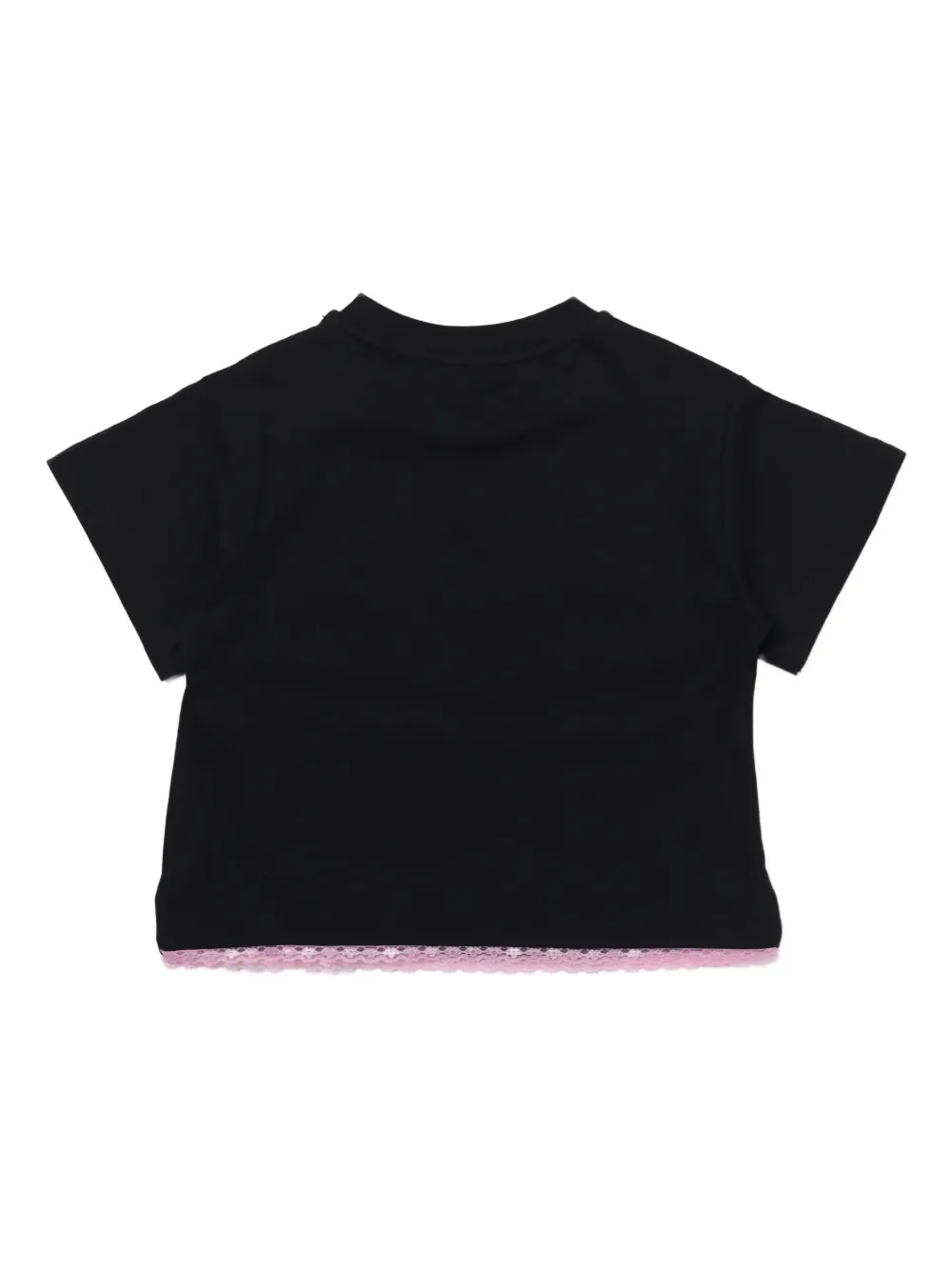 Chiara Ferragni Kids heart-embellished T-shirt | Girls T-Shirts | Image 2