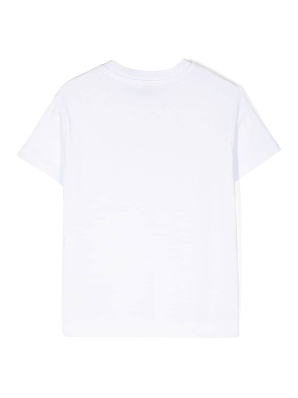 Shop Chiara Ferragni Logo-print Cotton T-shirt In White