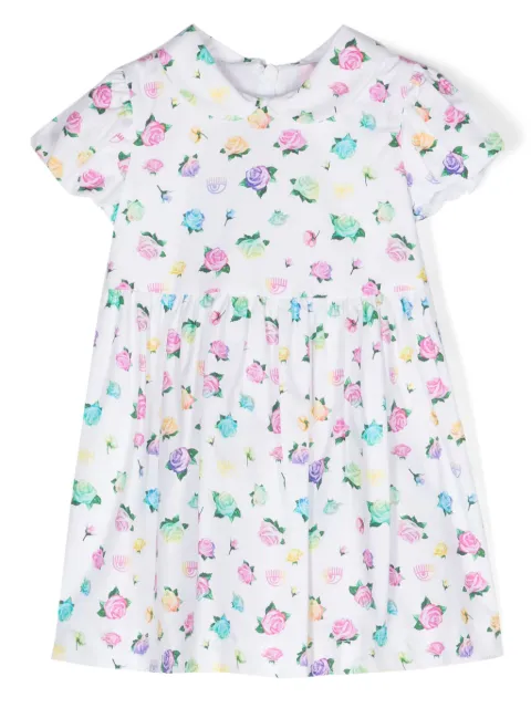 Chiara Ferragni Kids logo-print cotton dress