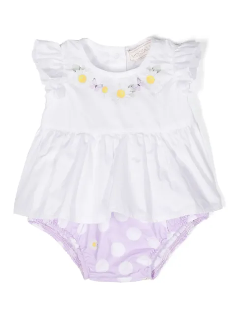 Monnalisa conjunto de shorts con estampado floral