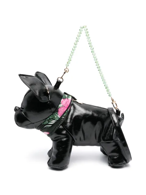 Monnalisa dog faux-leather shoulder bag