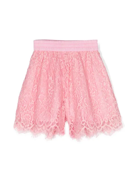 Monnalisa shorts bordados con lentejuelas