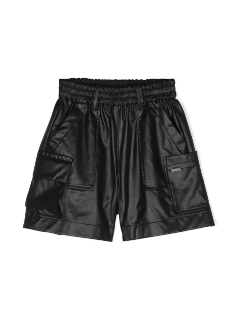 Monnalisa shorts con aplique del logo