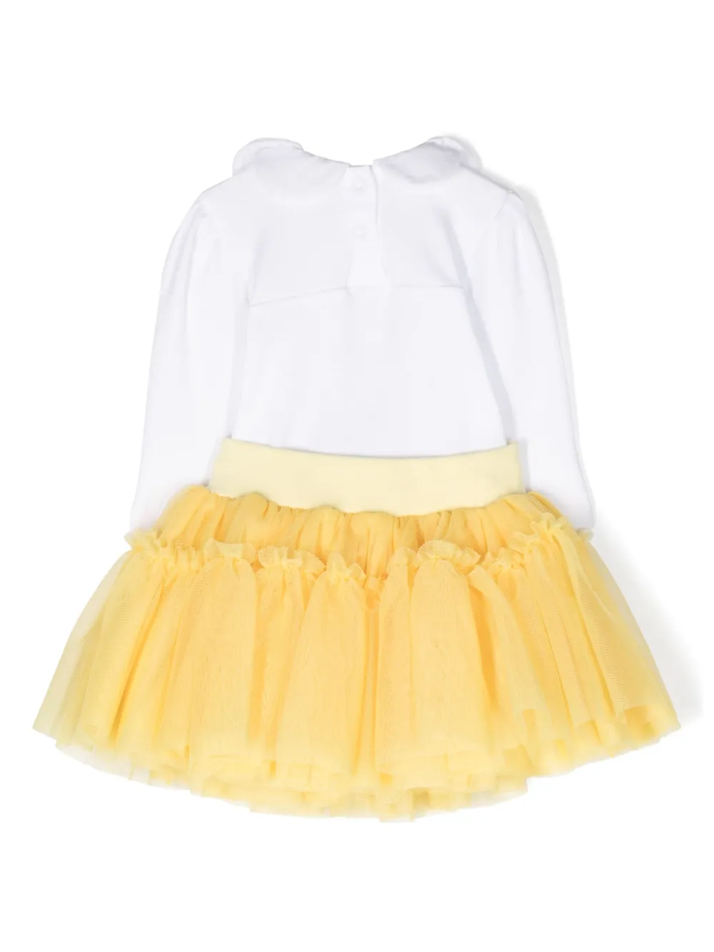 Monnalisa Katoenen T-shirt - Wit