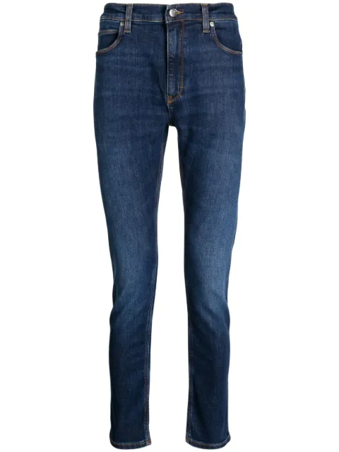 HUGO mid-rise tapered-leg jeans